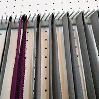 Takataka - fixed tie rack - 25 hooks - grey 3